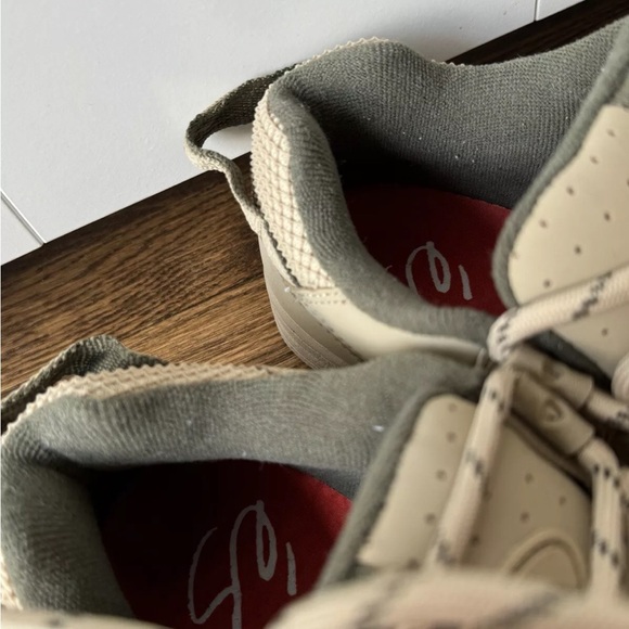 Es Skateboard Shoes The Muska (Vegan) Tan/Green - Picture 5 of 9